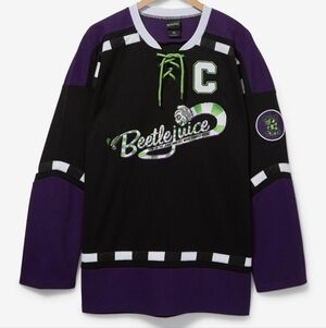 Box Lunch Exclusive Beetlejuice Snake Hockey Jersey